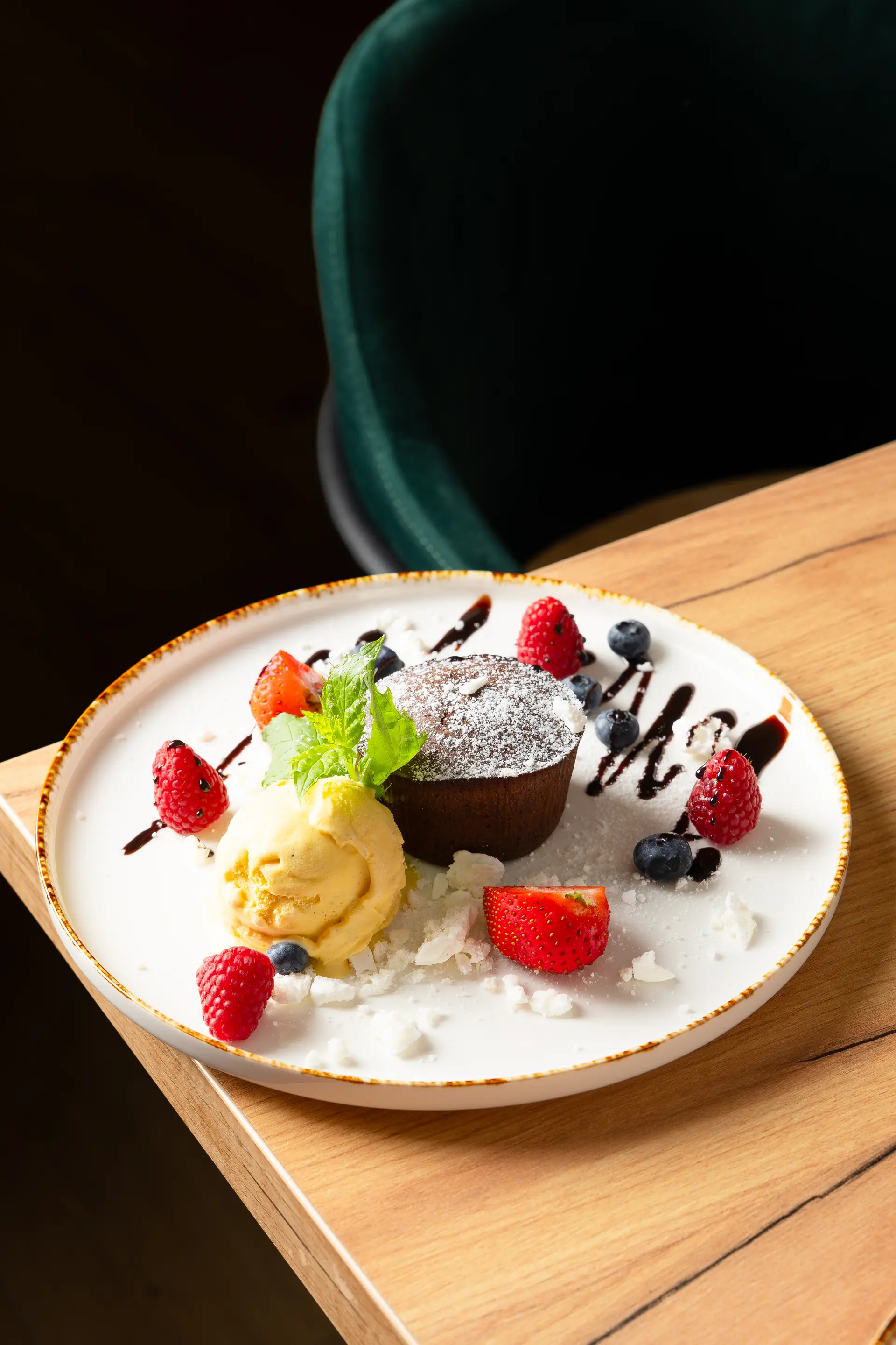 Fondant czekoladowy w Restauracji U Górala